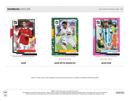 Panini Donruss 2022/23 Soccer Jumbo Value 12-Pack Box