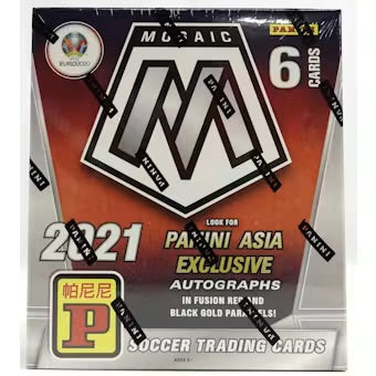 Panini 2020/21 Mosaic UEFA Euro Soccer Asia Tmall Box