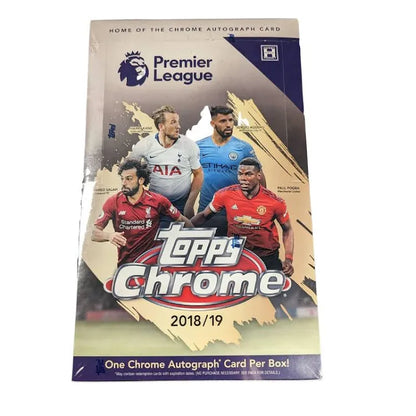 2018/19 Topps Chrome Premier League EPL Soccer Hobby Box