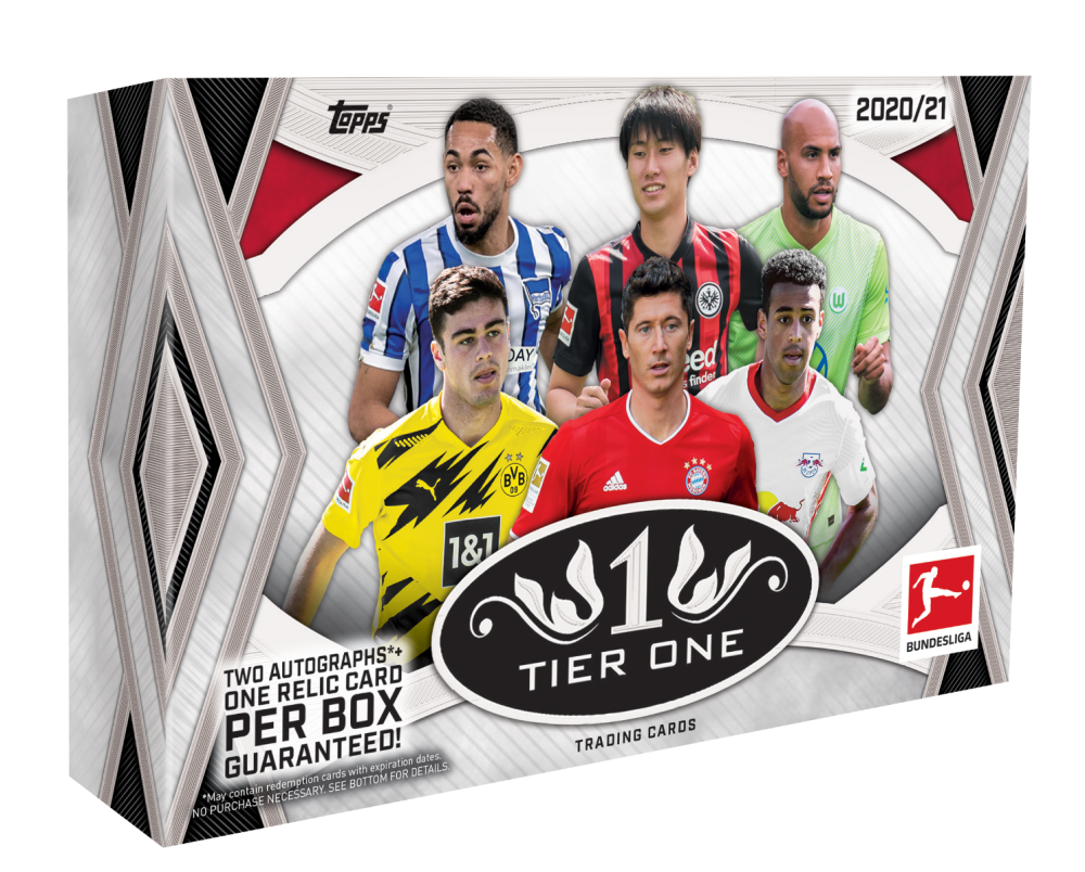 Topps 2020-21 Bundesliga Tier One Hobby Box
