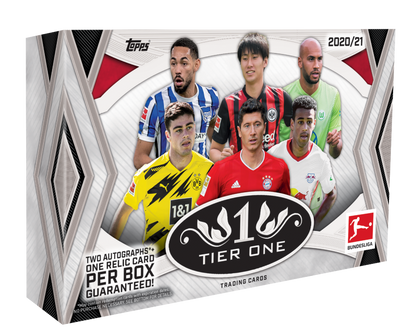 Topps 2020-21 Bundesliga Tier One Hobby Box