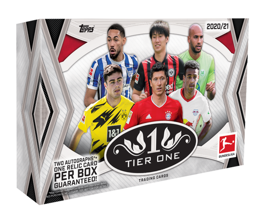 Topps 2020-21 Bundesliga Tier One Hobby Box