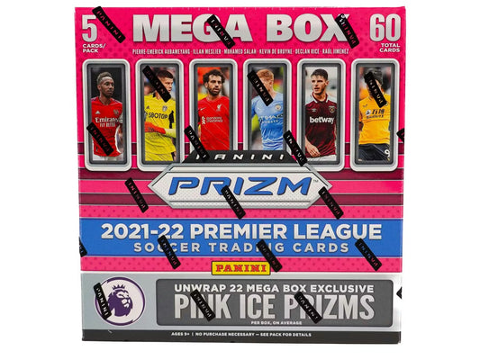 Panini Prizm Premier League EPL 2020/21 Soccer Mega Box