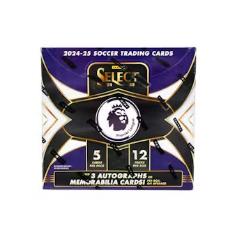 Panini Select 2024/25 Premier League EPL Soccer Hobby Box