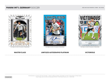 Panini International 2026 Germany Soccer Blaster