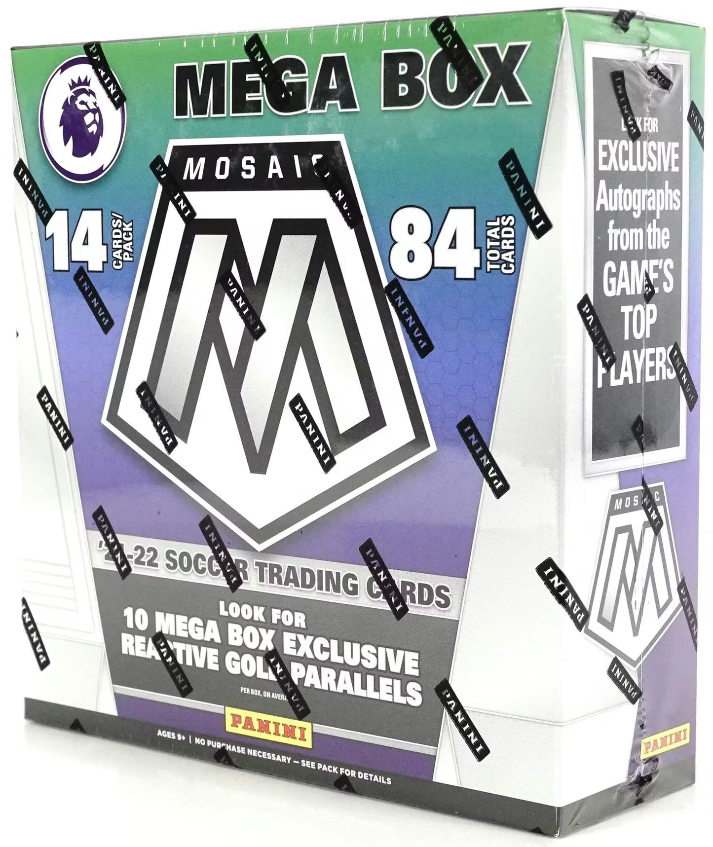Panini Mosaic Premier League EPL 2020/21 Soccer Mega Box