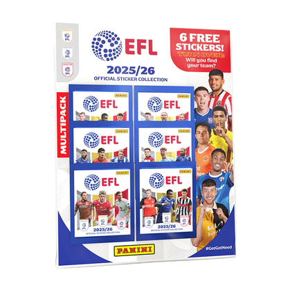 Panini EFL 2025/26 Sticker Collection Multipack Region 3