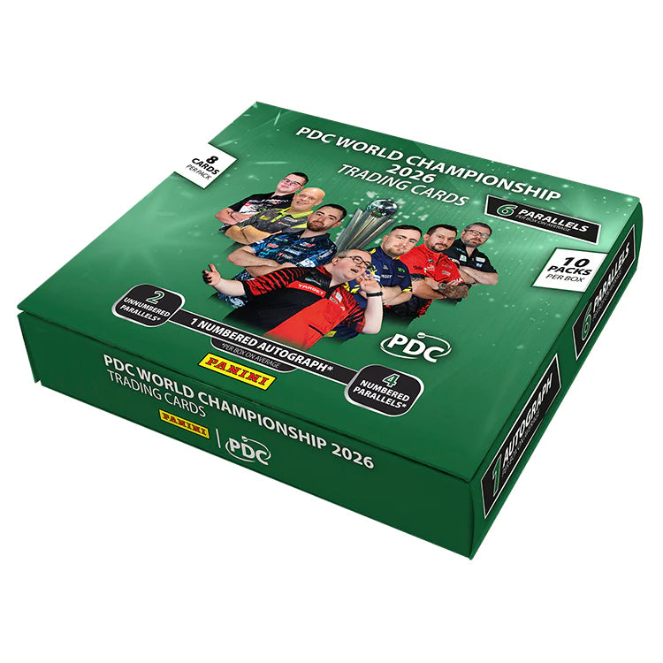 PDC World Championship Darts 2026 Trading Card Collection Premium Box