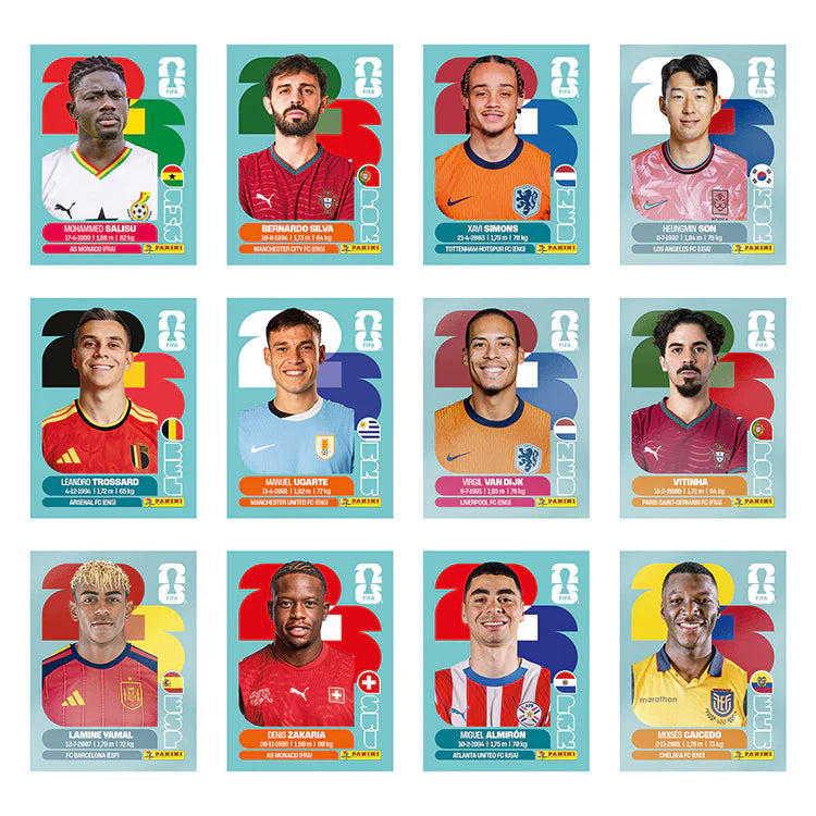Panini Fifa World Cup 2026 Sticker Box (UK Edition) 50 Packs