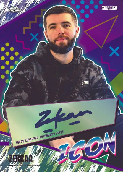 Topps 2024 X Sidemen Chrome Soccer Hobby Box