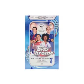 Topps Chrome Women's 2025/26 UEFA Champions League Soccer Hobby Box