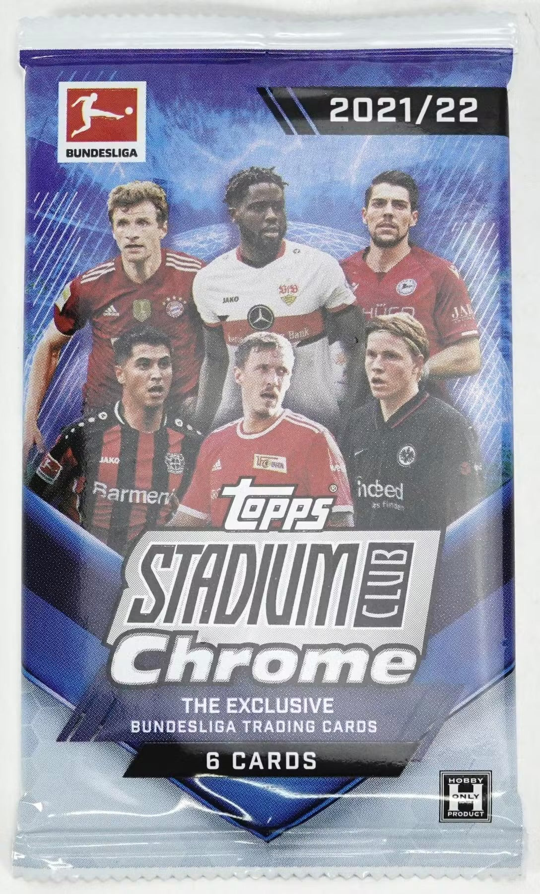 Topps 2021/22 Stadium Club Chrome Bundesliga Soccer Hobby Box