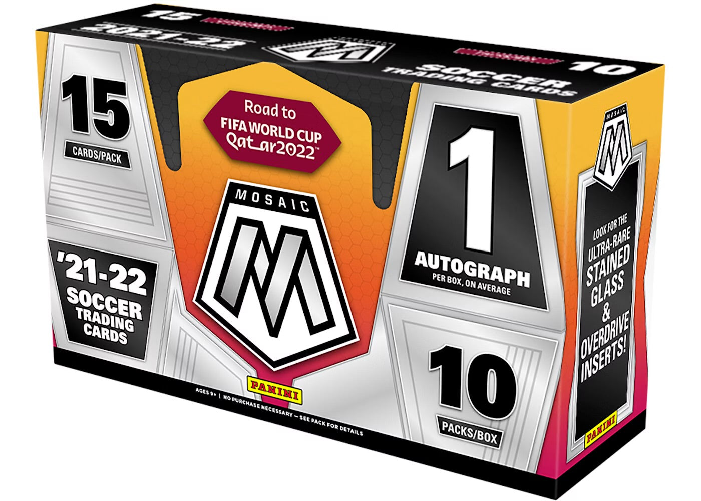 2021-22 Panini Mosaic (FIFA) Road to World Cup Soccer Hobby Box