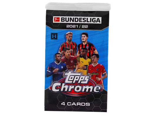 Topps Chrome Bundesliga 2021/22 Soccer Hobby Lite Box