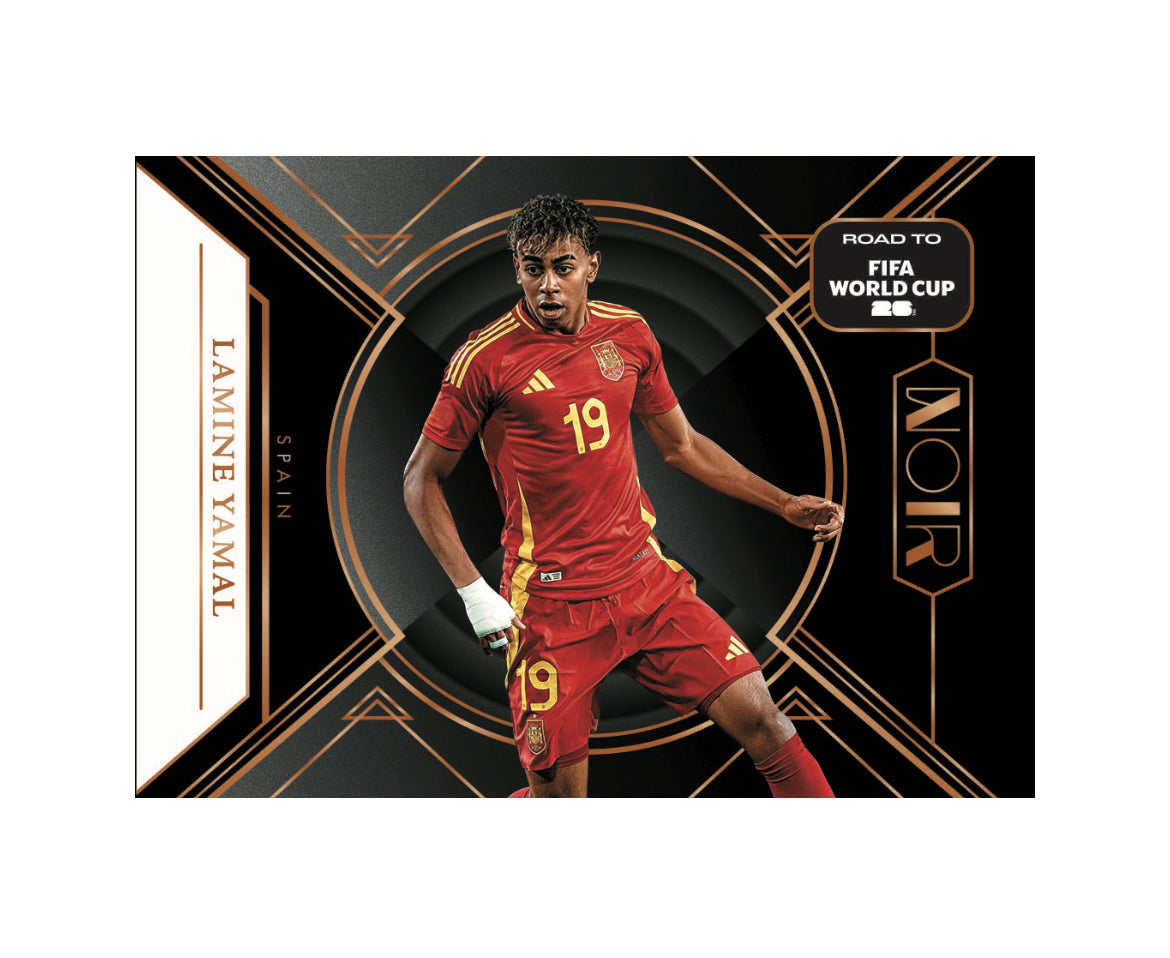 Panini Noir 2025-26 Road to FIFA World Cup Soccer Hobby Box