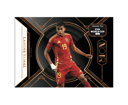 Panini Noir 2025-26 Road to FIFA World Cup Soccer Hobby Box