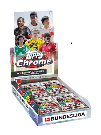 2020-21 Topps Chrome Bundesliga Soccer Hobby Box