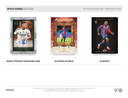 Panini Pitch Kings Soccer 2025-26 Blaster Box