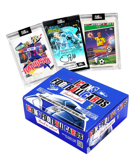 Club Legacyz Icons 5 Back to School Hobby Box