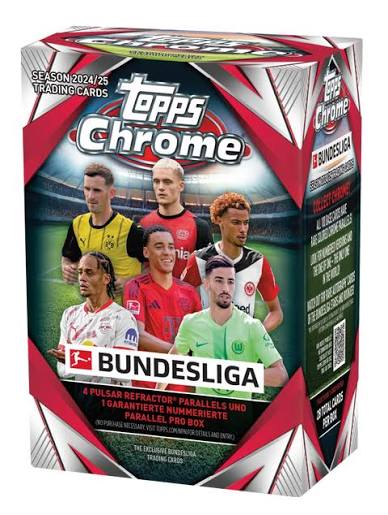 Topps Chrome Bundesliga 2024/25 Soccer Blaster Box