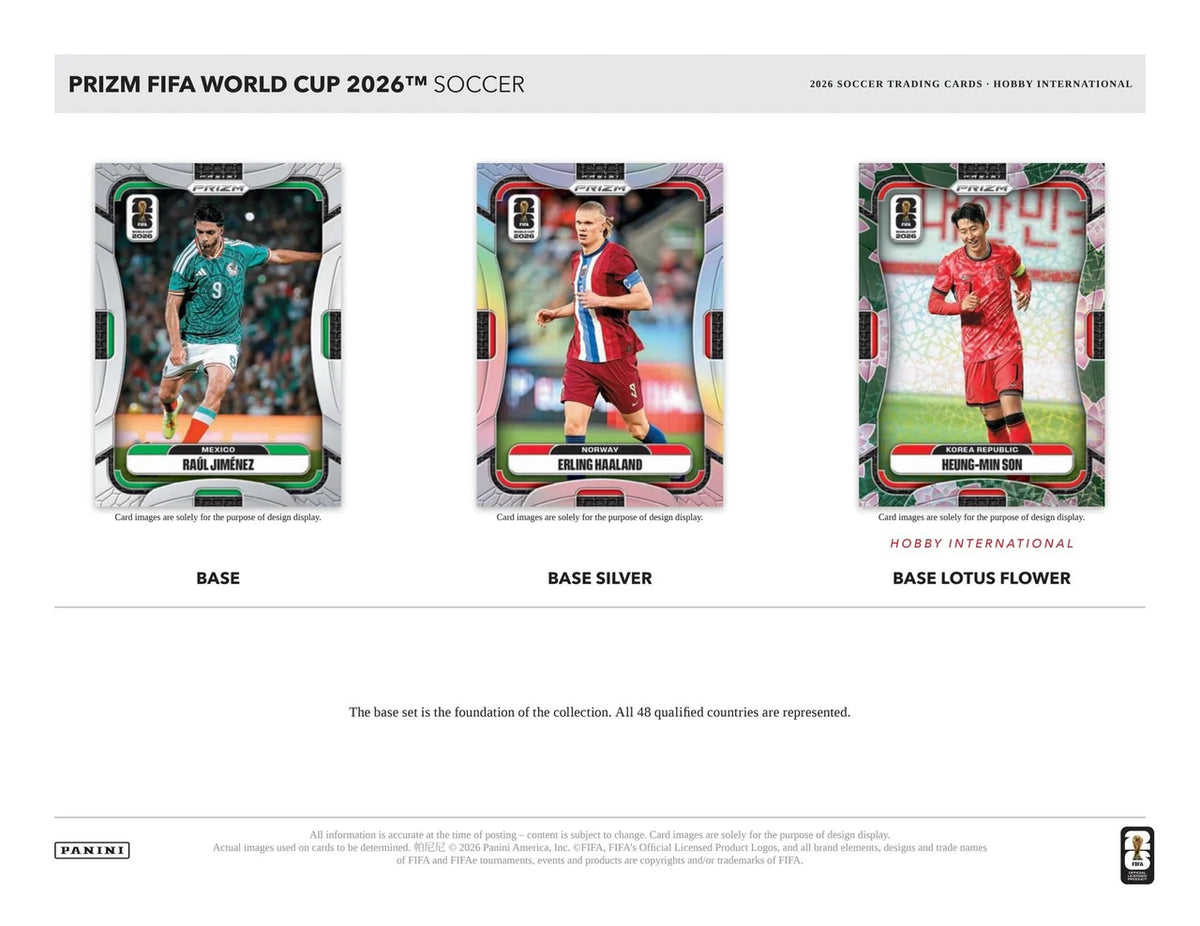 Panini Prizm 2026 FIFA World Cup Soccer Hobby International