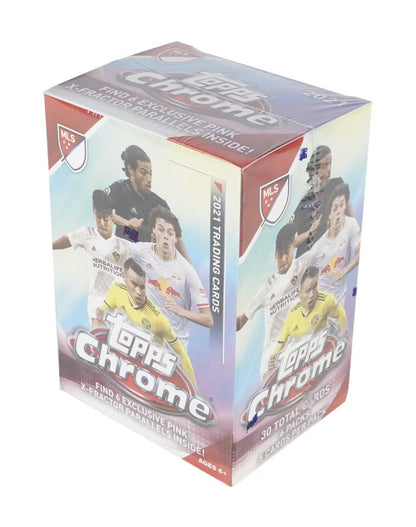 Topps Chrome MLS Major League Soccer 2021 Blaster Box