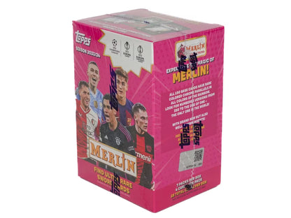 Topps Merlin Chrome UEFA Club Competitions 2023/24 Soccer Blaster Box