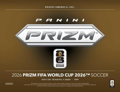 Panini Prizm 2026 FIFA World Cup Soccer Blaster Box (Yellow, Purple, Blue & White Prizms!