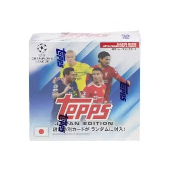 Topps UEFA 2021/22 Champions League Soccer Japan Edition Hobby Box