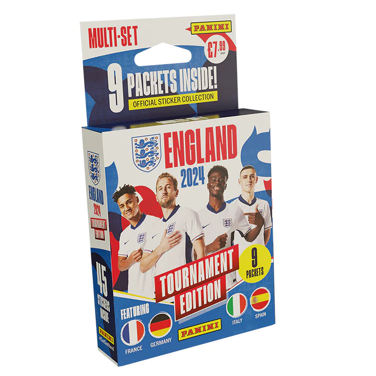 England 2024 Tournament Edition Sticker Collection Multiset