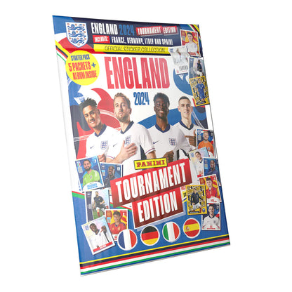 England 2024 Tournament Edition Sticker Collection Starter Pack