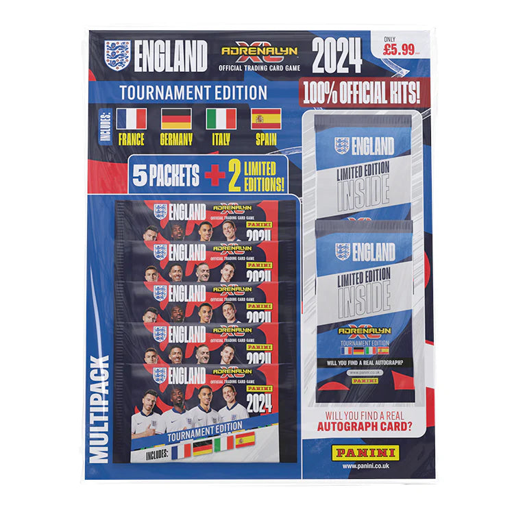 England 2024 Tournament Edition Adrenalyn XL Multipack