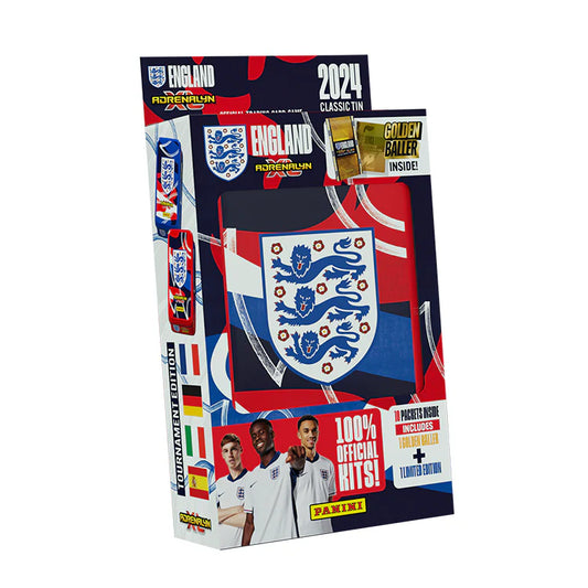 England 2024 Tournament Edition Adrenalyn XL Classic Tin