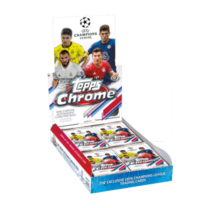 Topps Chrome 2020/21 UEFA Champions League Soccer Hobby Box