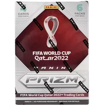 Panini Prizm 2022 FIFA World Cup Soccer 6-Pack Blaster Box