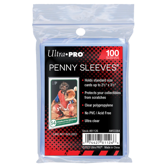 ULTRA PRO: PENNY SLEEVE: SOFT SLEEVE (100CT)