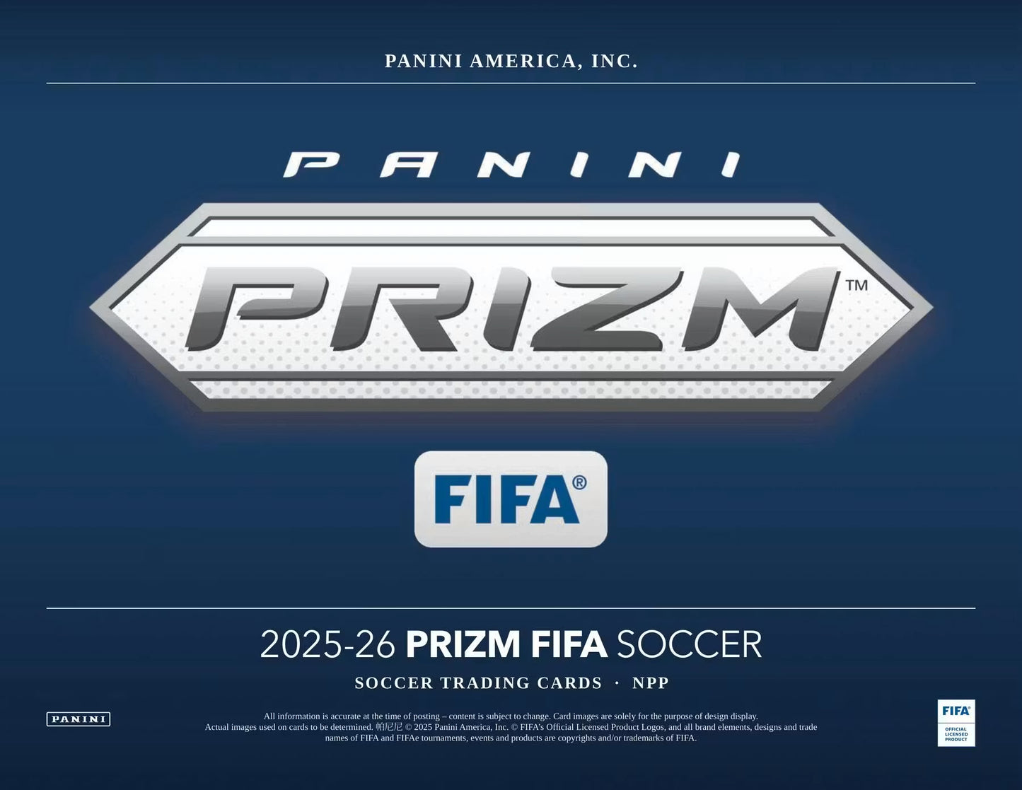 Panini Prizm 2025/26 FIFA Soccer Blaster Box (Pink & Orange Mosaics!)