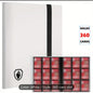 9-Pocket Card Binder, 360-Pocket Trading Card Album White