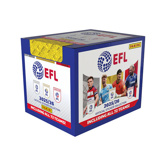 Panini EFL 2025/26 Sticker Collection Sealed Box (36 Packs)