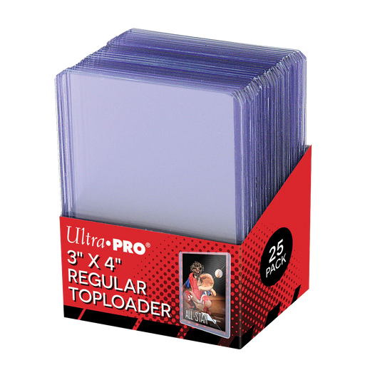 ULTRA PRO: TOPLOADER - 3X4 REGULAR LITE GAUGE