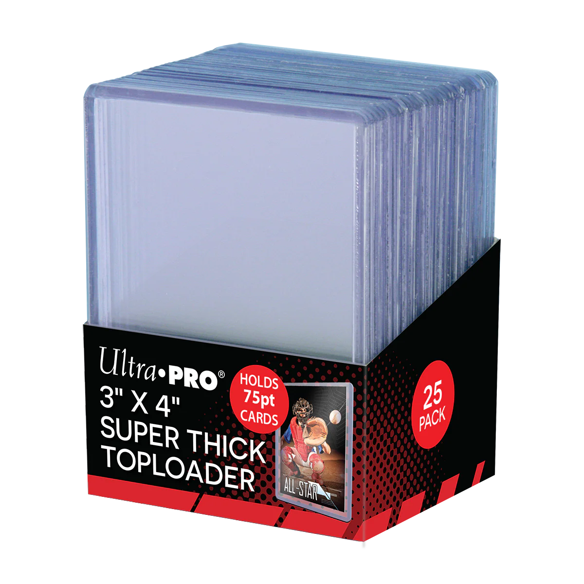 ULTRA PRO: TOPLOADER - 3X4 75 POINT
