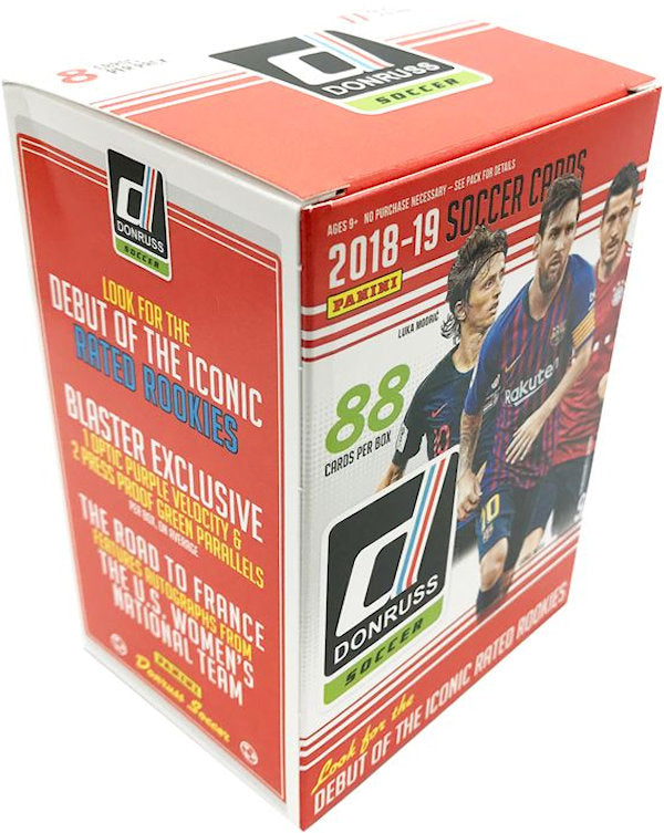 2018-19 Panini Donruss Soccer Blaster Box