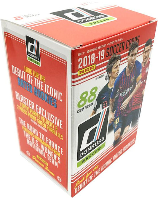 2018-19 Panini Donruss Soccer Blaster Box