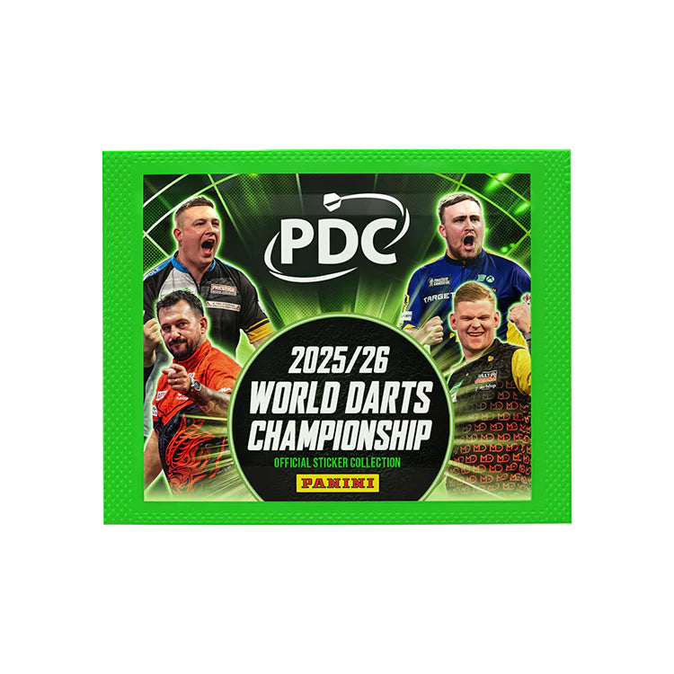 PDC 2026 World Championship Darts Sticker Collection Starter Pack