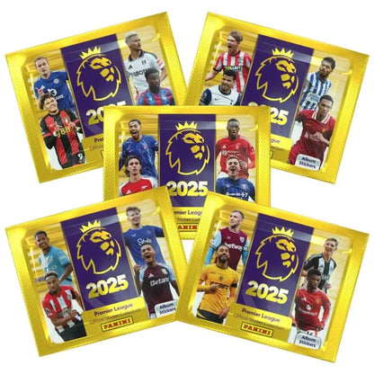 Panini 5 Sticker Packet & Album Starter Pack Football Soccer Premier League 2025