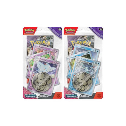 2x Pokemon TCG Scarlet & Violet 5 Temporal Forces Premium Checklane