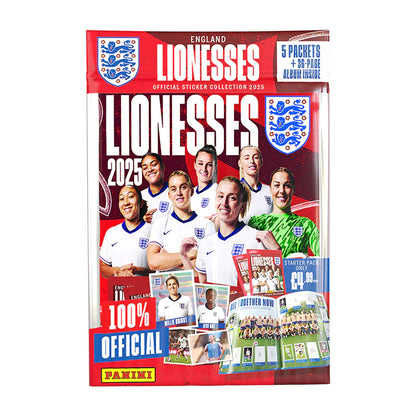 England Lionesses 2025 Sticker Collection Starter Pack