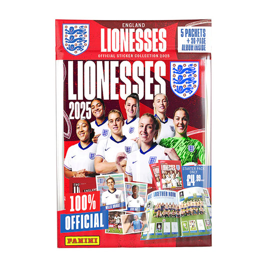 England Lionesses 2025 Sticker Collection Starter Pack