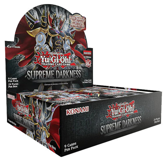 Konami Yu-Gi-Oh - Supreme Darkness Booster - 24 Booster Packs