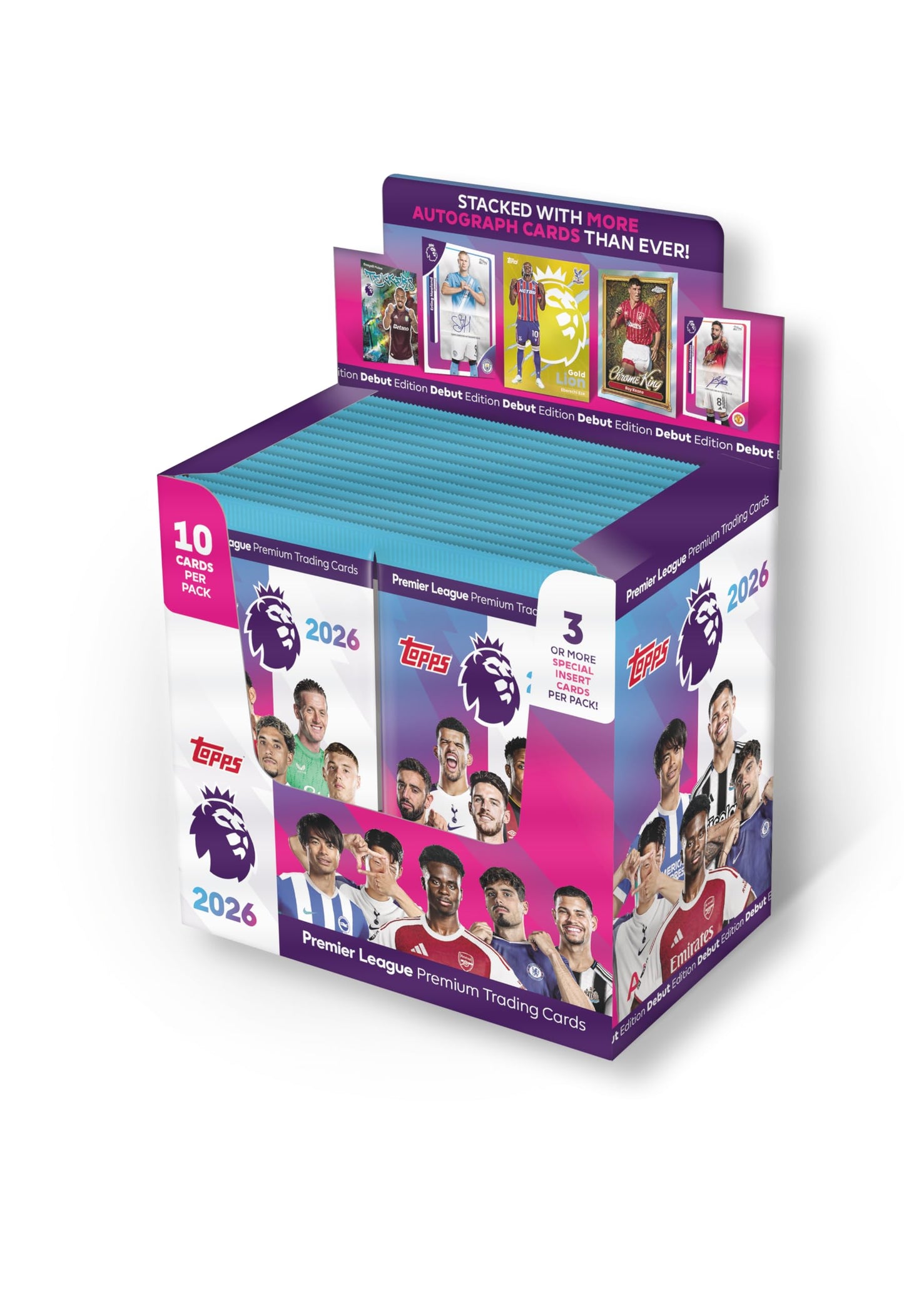 Topps Premier League 2026 Trading Card Packets (28)